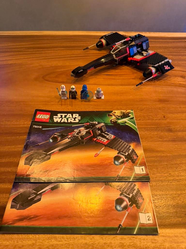 Lego star wars set 75018 jek-14’s stealth starfighter, Star Wars, Lego, Ophalen of Verzenden, Zo goed als nieuw