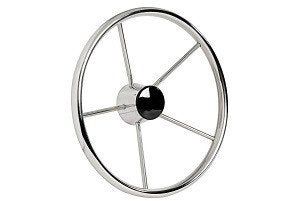 Allpa RVS stuurwiel bootstuur 32 cm, Watersport en Boten, -, -, Overige typen, Nieuw
