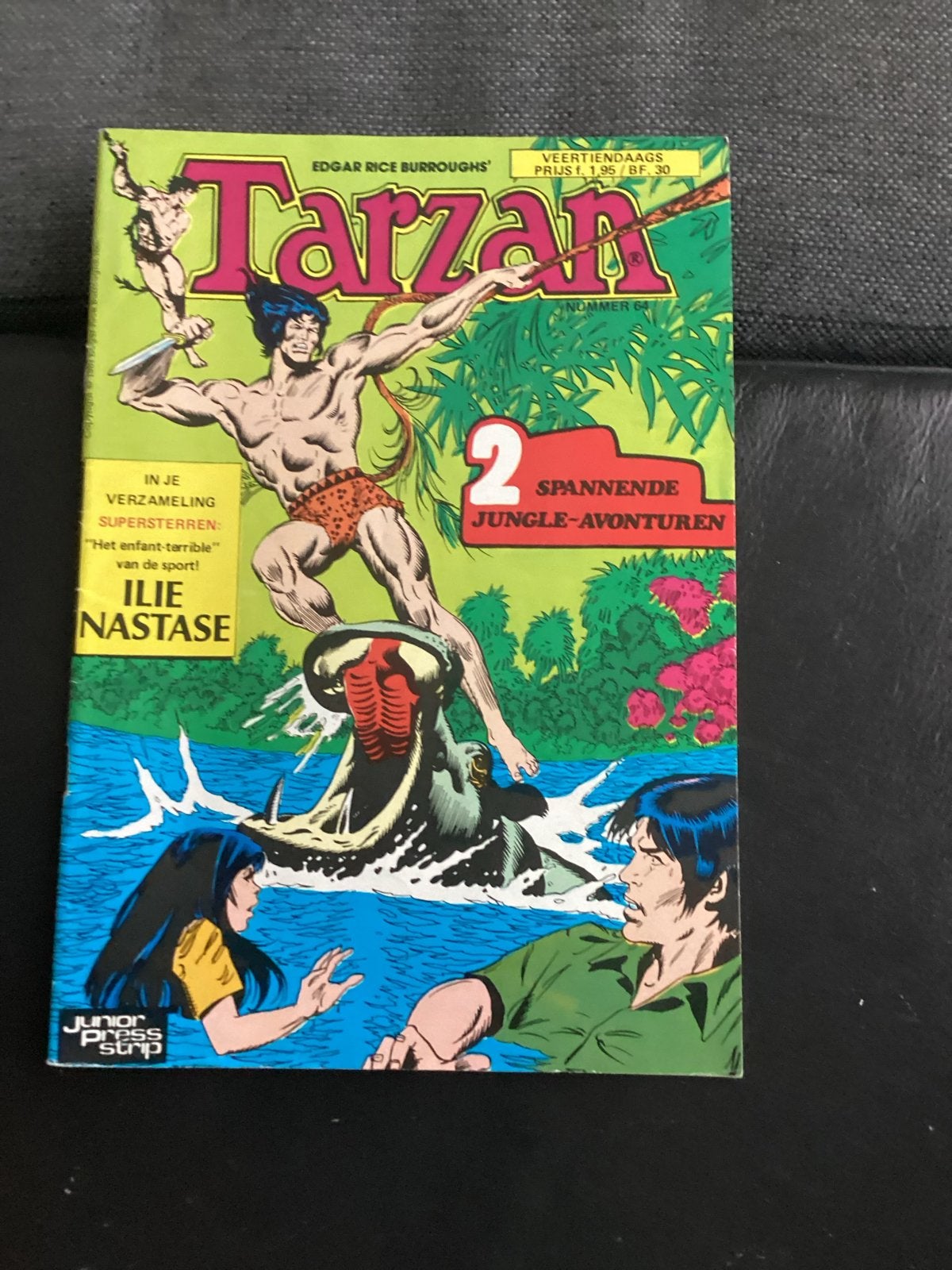 Tarzan Stripboek Nummer 64 - 2 Spannende Jungle-Avonturen, Ophalen of Verzenden, Gelezen