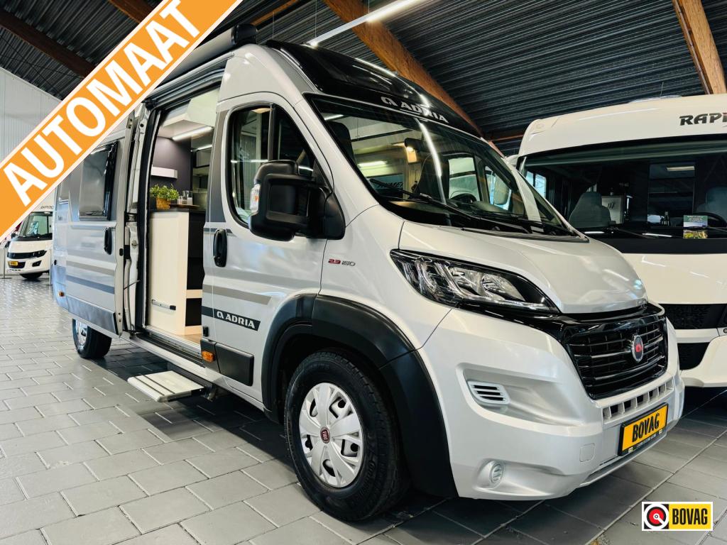 Adria Supreme 640 SLB Automaat Enkele bedden 2019, Caravans en Kamperen, Campers, Automaat, Fiat, Bedrijf, Diesel