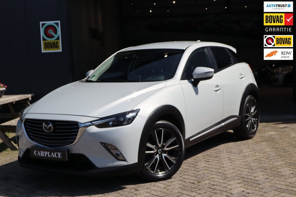 Mazda CX-3 2.0 SkyActiv-G 120 GT-M/Automaat, 1998 cc, Euro 6, 4 cilinders, Wit