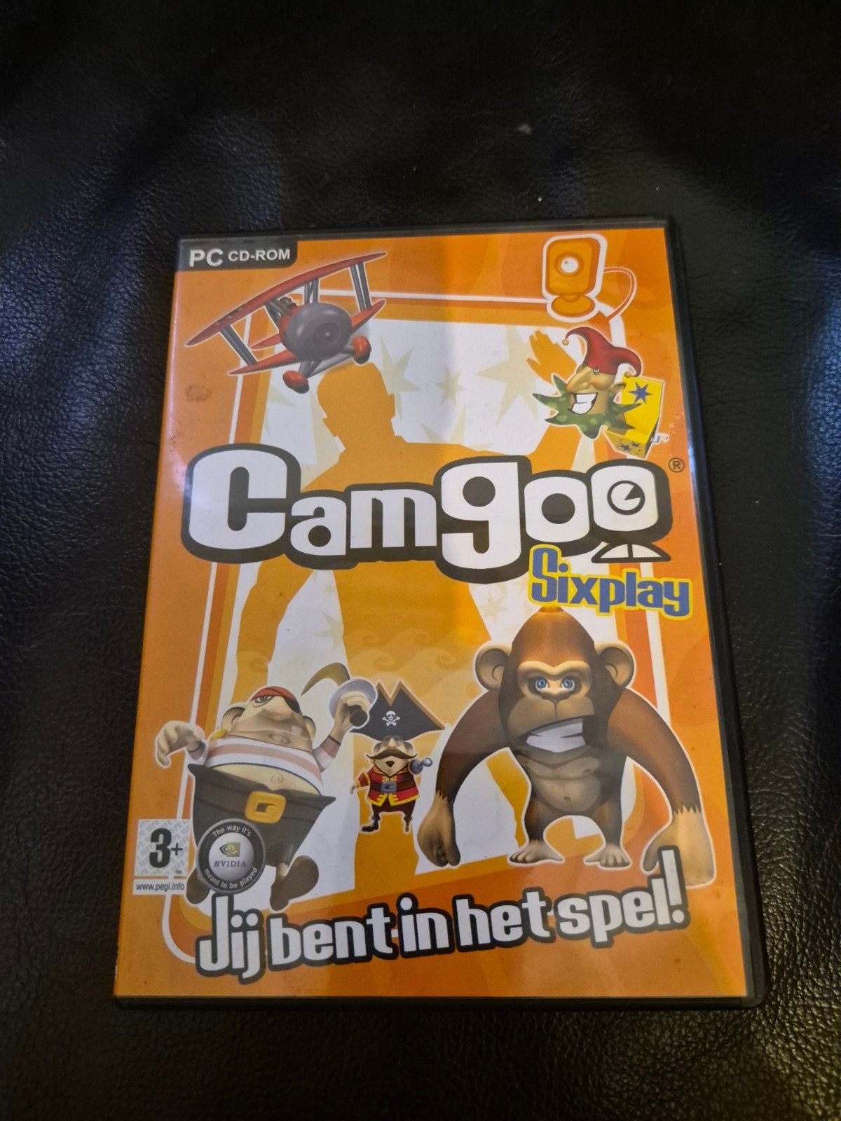 CamGoo Sixplay PC CD-ROM - Jij bent in het spel!, Gebruikt, Overige genres, Eén computer, Ophalen of Verzenden