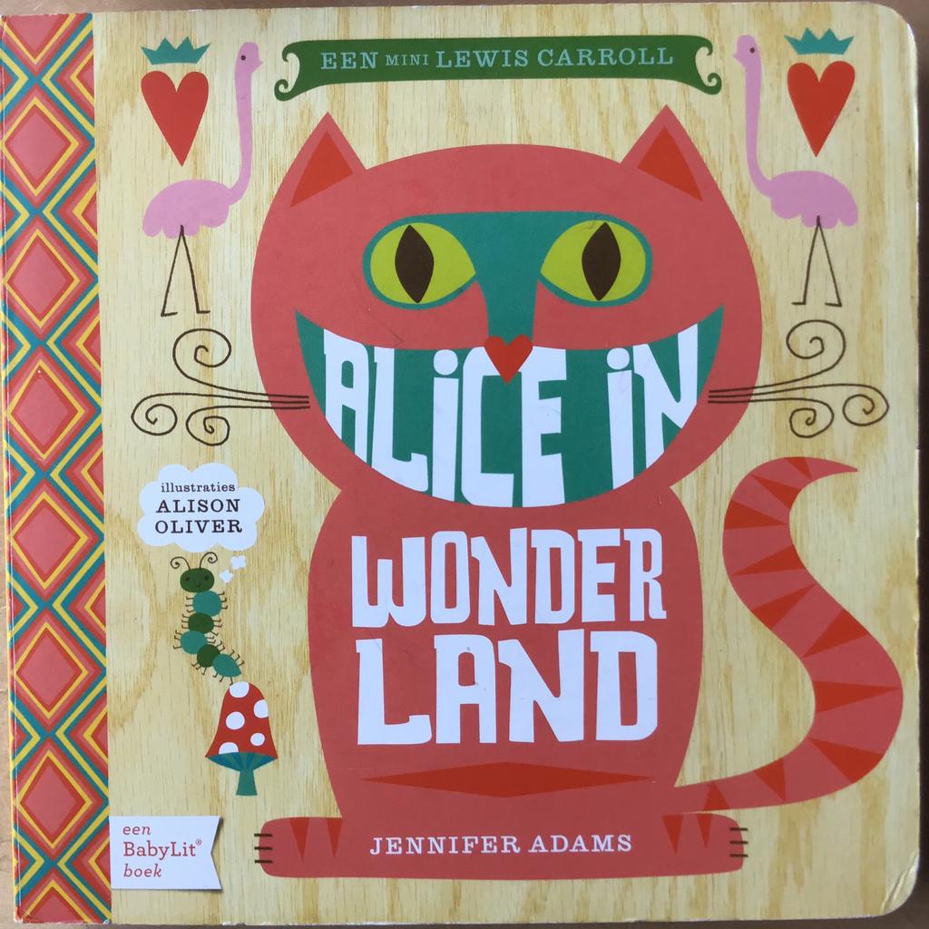 Kartonboek Alice in Wonderland - Jennifer Adams, Ophalen of Verzenden, Zo goed als nieuw, 1 tot 2 jaar