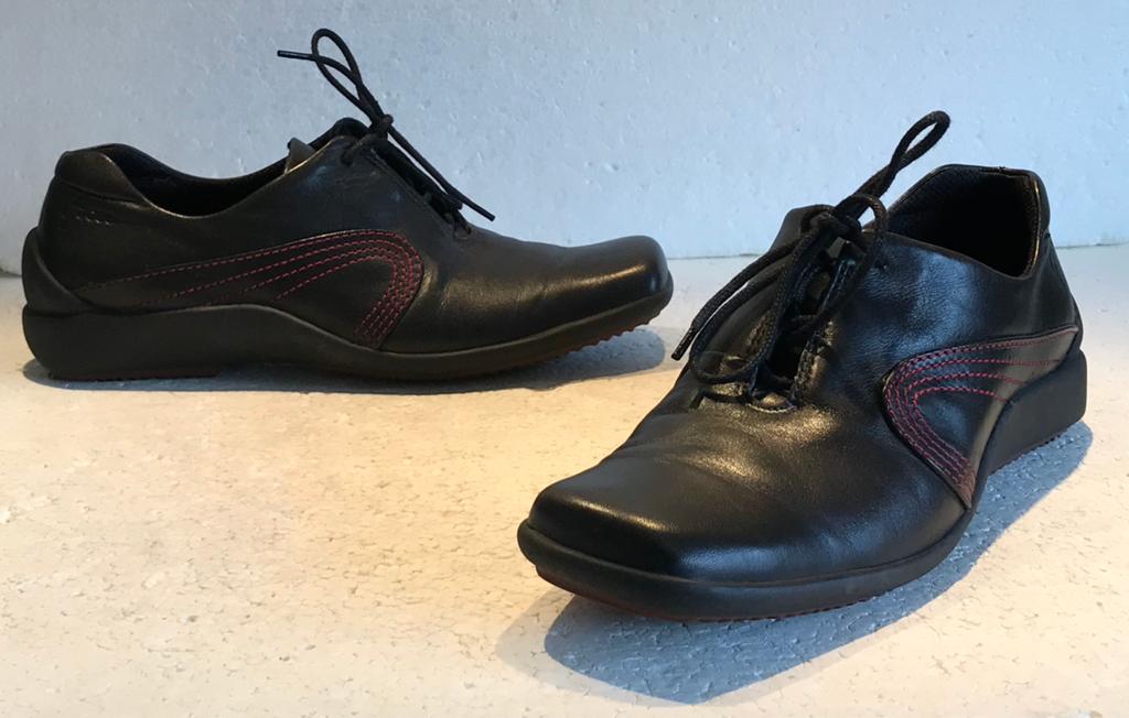 Ecco Comfort design dames schoenen zwart 39, Kleding | Dames, Schoenen, Ophalen of Verzenden, Zo goed als nieuw, Zwart
