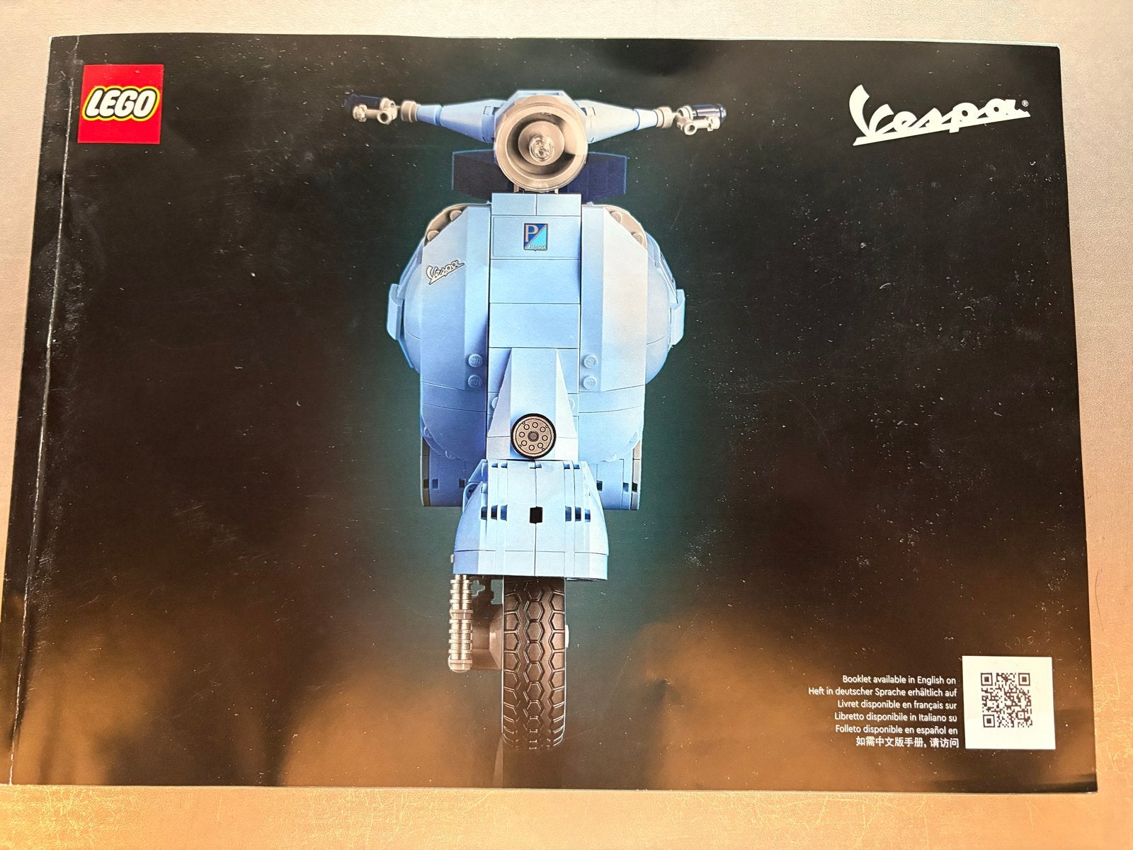 Lego voor volwassenen: Vespa Scooter & Fiat 500 + Lego doos, Ophalen, Gebruikt, Overige merken