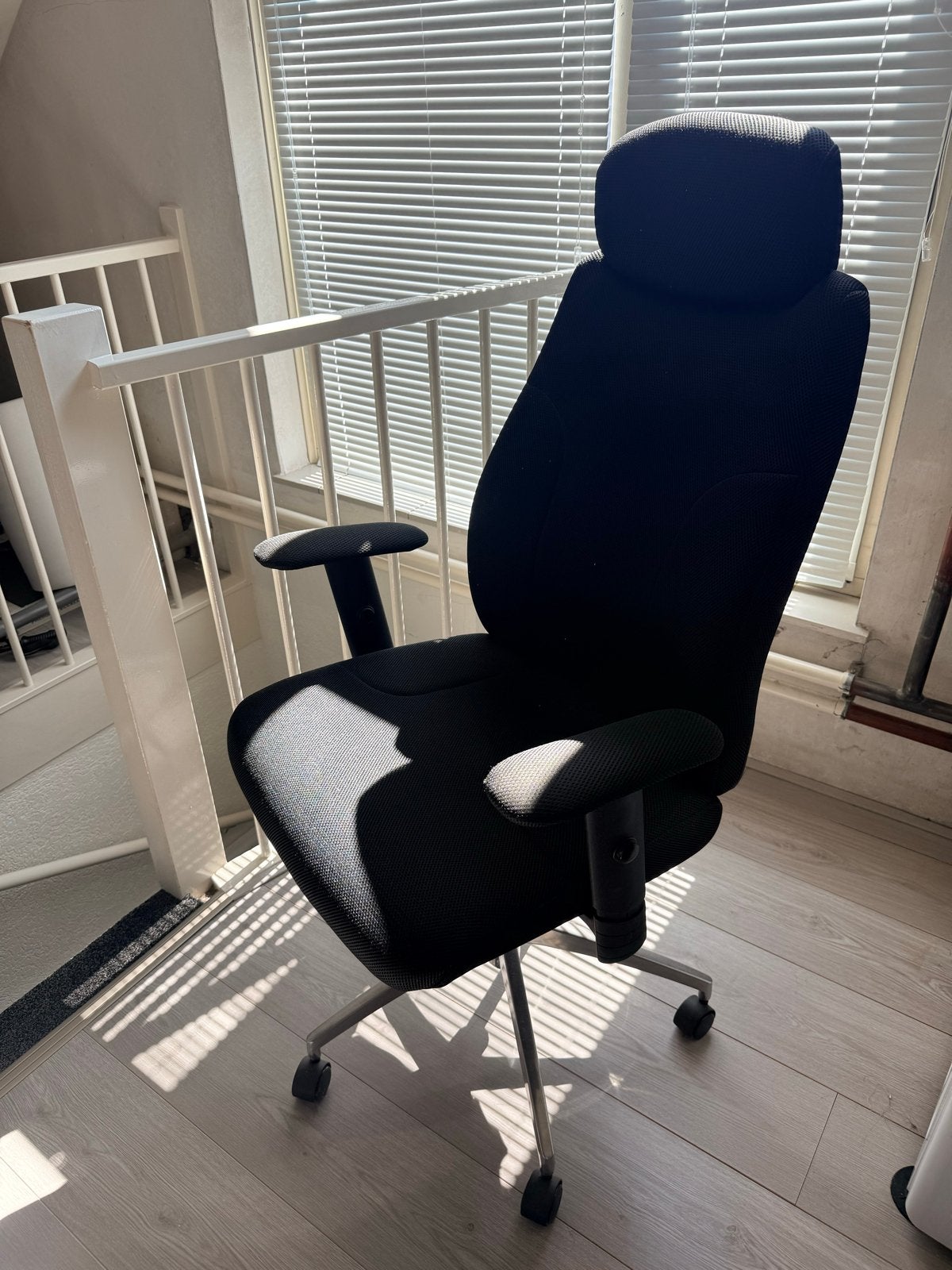 Ergonomische Bureaustoel - Zwart, Ophalen, Gebruikt, Zwart, Bureaustoel