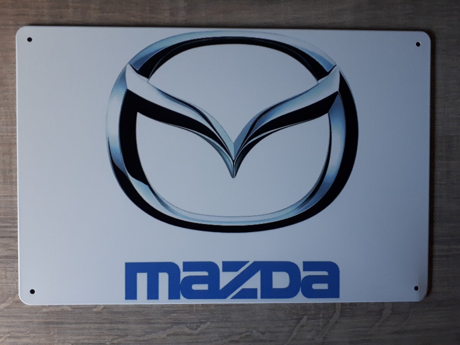 Mazda 20x30 cm Metalen Reclamebord, Verzenden, Nieuw, Reclamebord