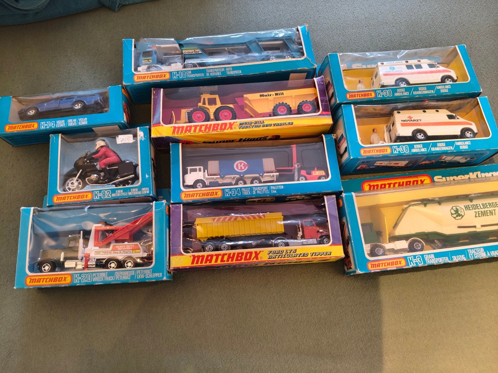 matchbox super kings zeer goed en netjes, Hobby en Vrije tijd, Ophalen of Verzenden, Zo goed als nieuw, Bus of Vrachtwagen, Matchbox
