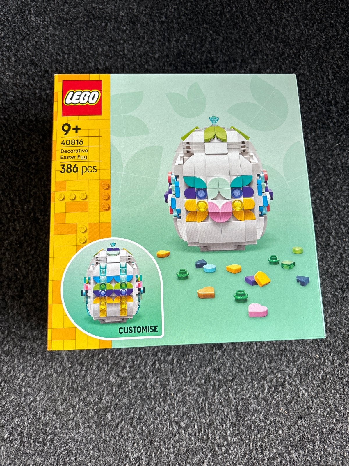 LEGO 40816 Decoratief Paasei - Nieuw en Ongeopend, Ophalen of Verzenden, Nieuw, Overige merken