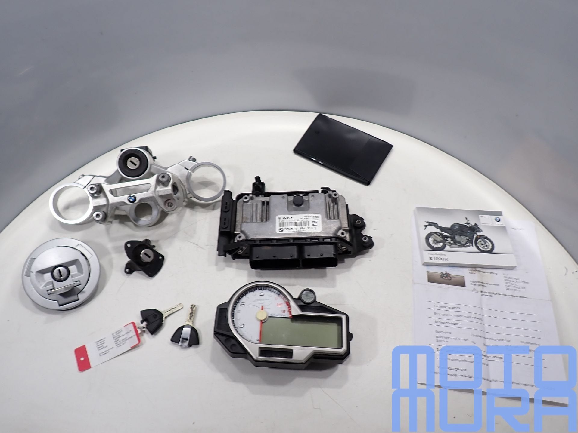 BMW S 1000 R 2014 - 2016 slotset  ecu teller K47 S1000R comp, Ophalen of Verzenden, -, -, -