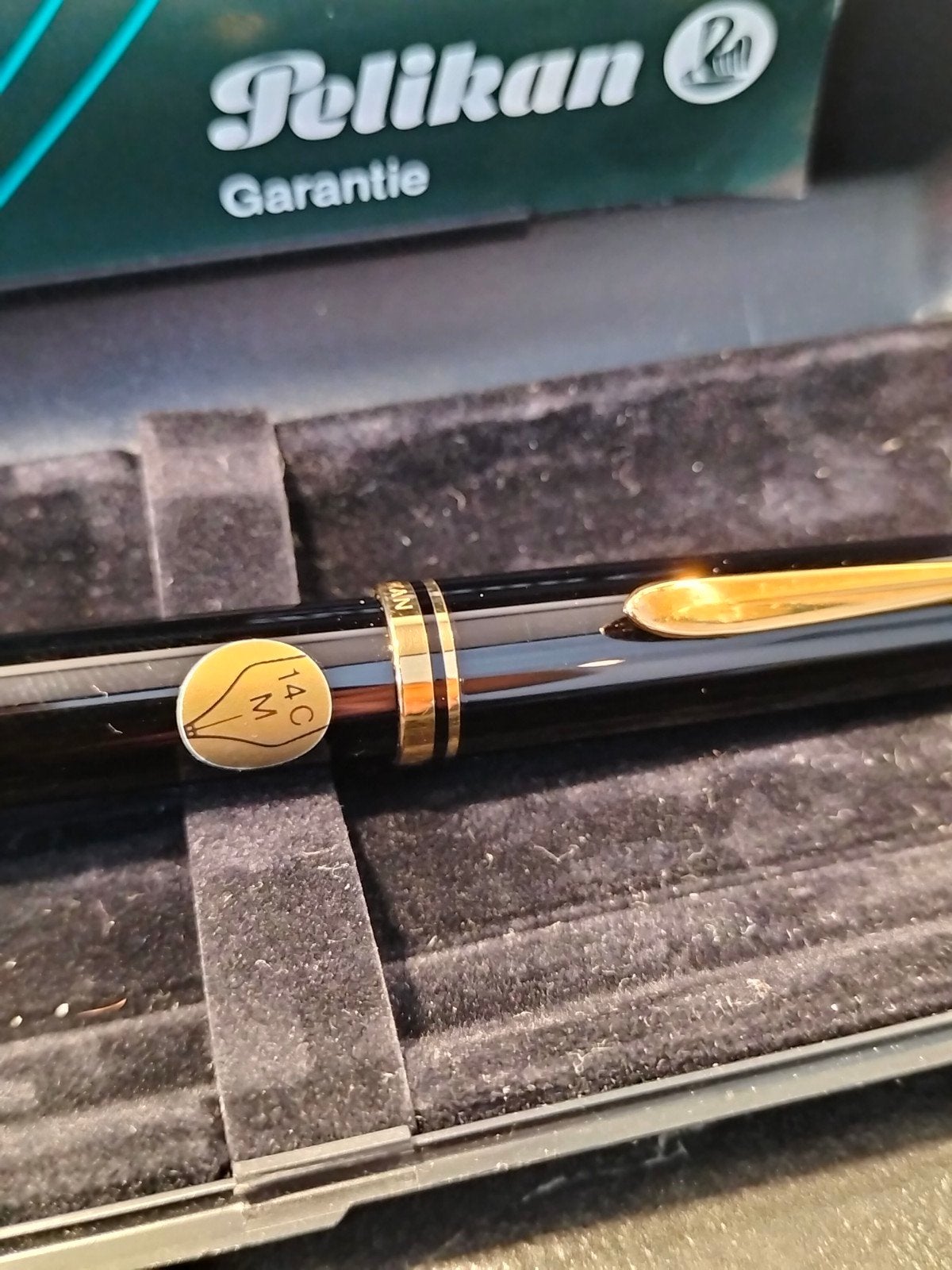 Pelikan Classic M250 "Old Style", Ophalen of Verzenden, Zo goed als nieuw, Vulpen, Met reclame