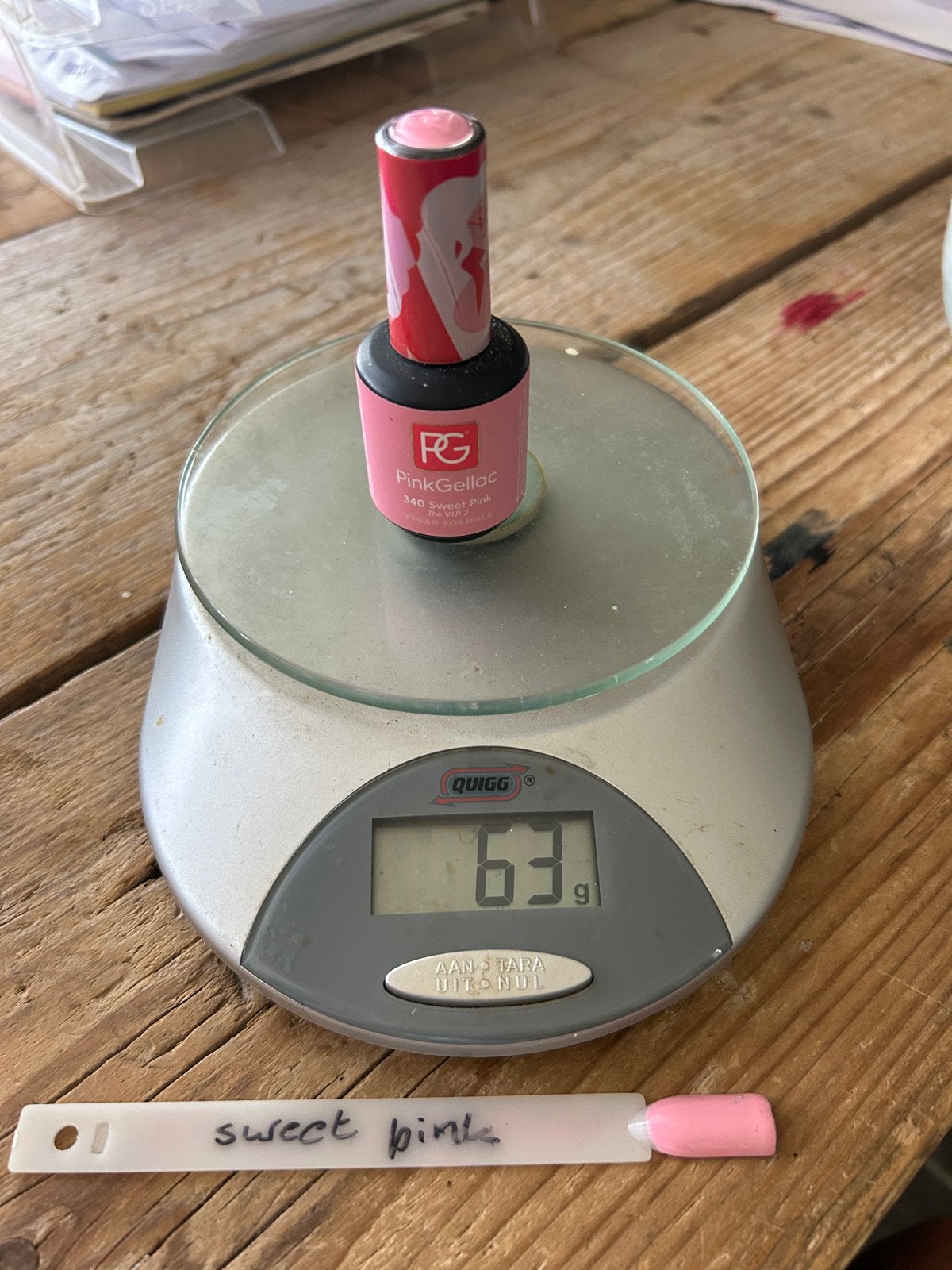 PinkGellac 340 Sweet Pink gellak, Ophalen of Verzenden, Zo goed als nieuw, Overige typen