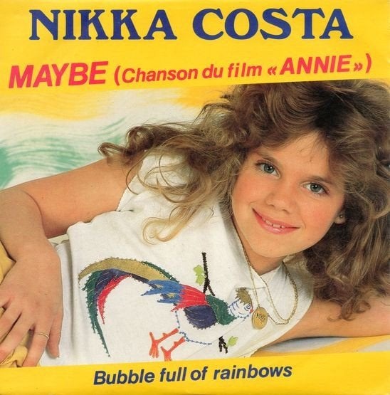 Nikka Costa - Maybe (Annie) (Single), Gebruikt, Filmmuziek en Soundtracks, 7 inch, Overige typen