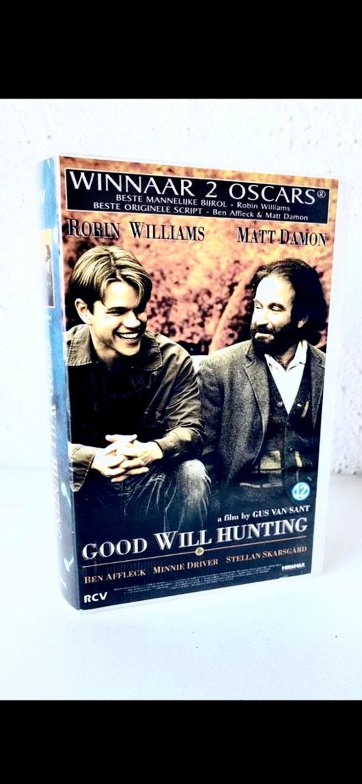vhs:  GOOD WILL HUNTING  (1997), Cd's en Dvd's, Nederlands ondertiteld, Engels, Drama, Ophalen of Verzenden