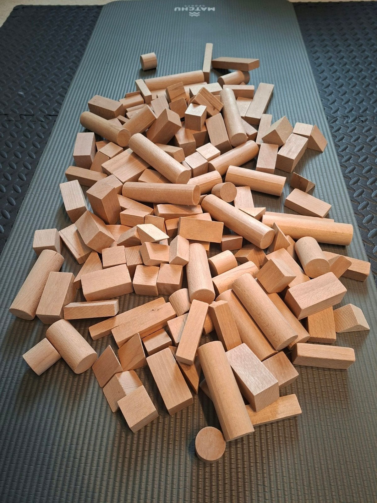 Mooie houten blokken inclusief opbergbak, Kinderen en Baby's, Ophalen