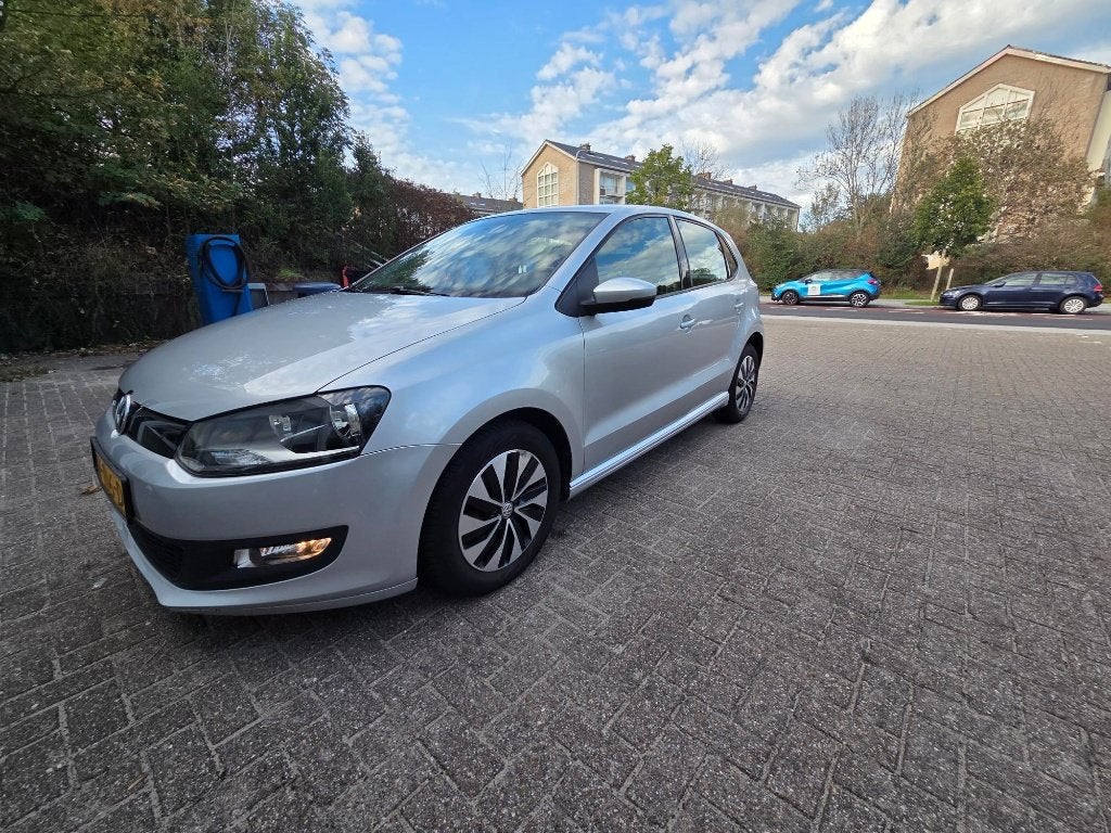 Volkswagen Polo 1.0 TSI Automaat | APK 07-27 | Airco | Navi, Auto's, Dealer onderhouden, Stof, 40 €/maand, Zwart