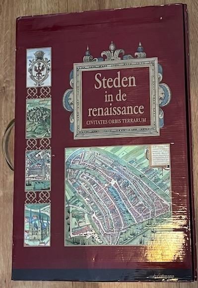Steden in de Renaissance. Civitates Orbis Terrarum. Ullmann, Boeken, Overige atlassen, Ian Hughes, Voor 1800, Zo goed als nieuw