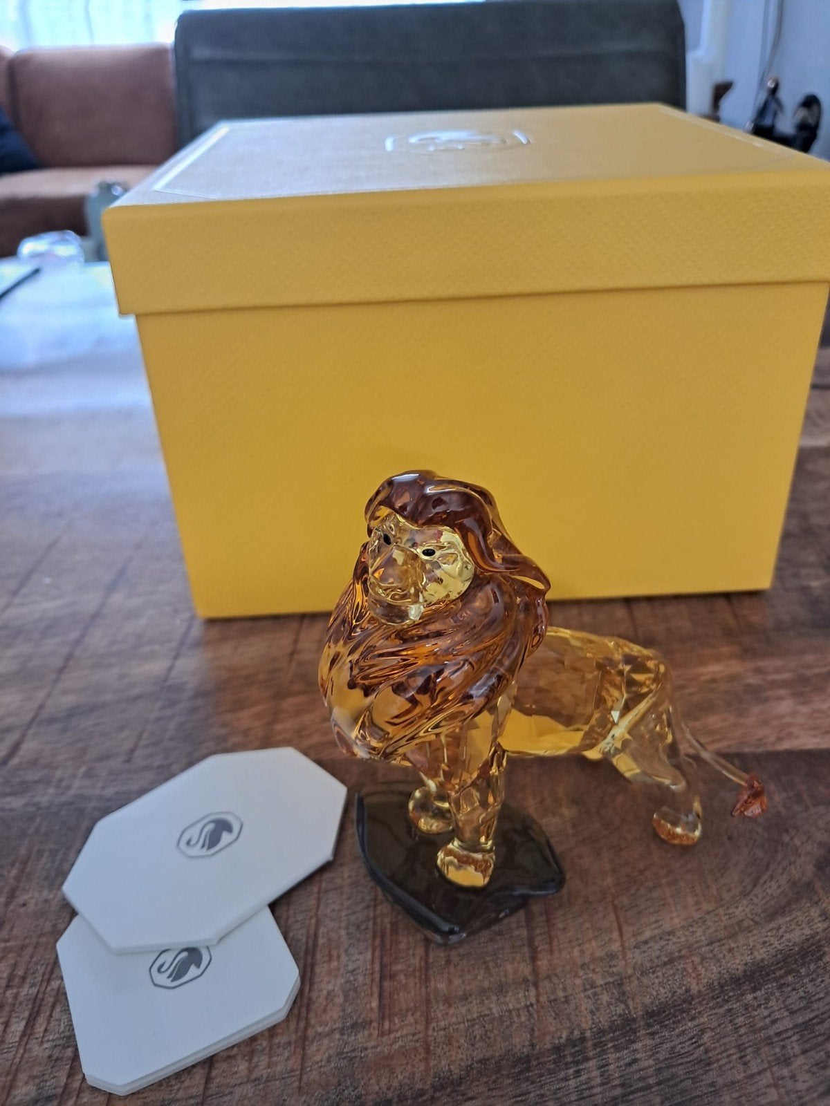 Swarovski Mufasa uit The Lion King - Nieuw in doos, Ophalen of Verzenden