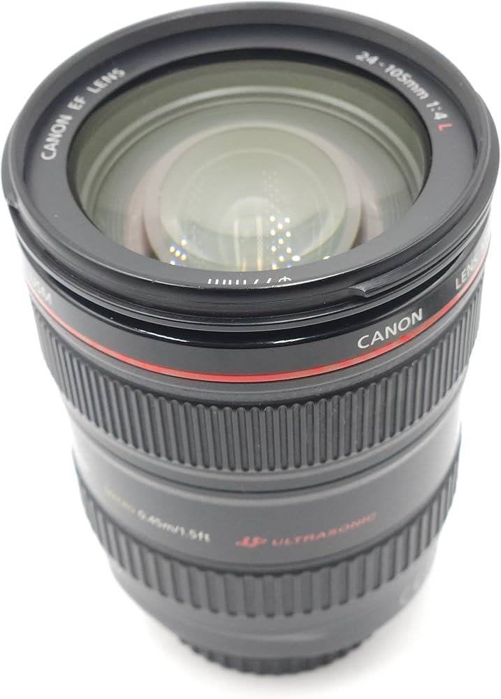 Canon Zoom lens EF 24 – 105 mm / F 4, Audio, Tv en Foto, Fotografie | Lenzen en Objectieven, Zo goed als nieuw, Standaardlens