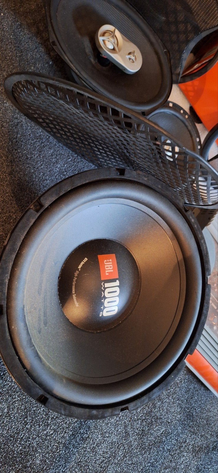 Complete auto hifi set subwoofer 1000 watt, Ophalen