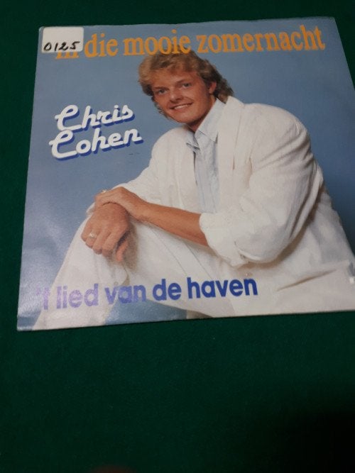 single chris cohen, in die mooie zomernacht, Ophalen of Verzenden