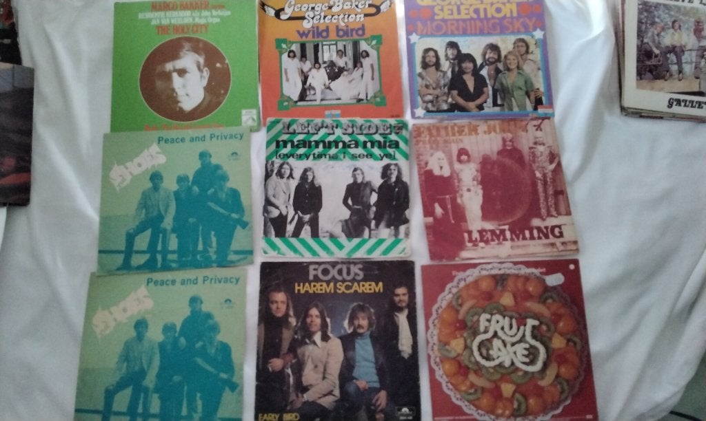 Singles Collectie Lege HOEZEN single voor 7 inch Plaatjes, Cd's en Dvd's, Vinyl Singles, Ophalen, Gebruikt, Overige genres, 7 inch