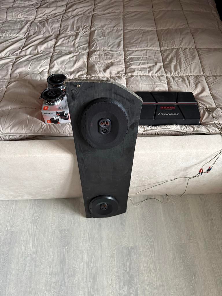JBL auto luidsprekes + pioneer versterker, Ophalen of Verzenden, Zo goed als nieuw