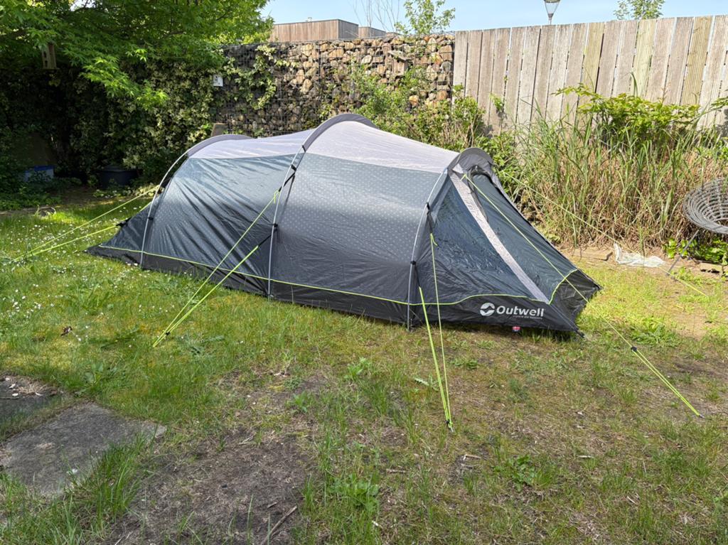 Outwell Earth 3-persoons tent (Nieuwstaat!), Caravans en Kamperen, Tenten, Ophalen of Verzenden, Zo goed als nieuw