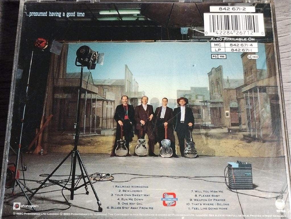 The Notting Hillbillies - Missing, Cd's en Dvd's, Ophalen of Verzenden, 1980 tot heden, Zo goed als nieuw, Jazz