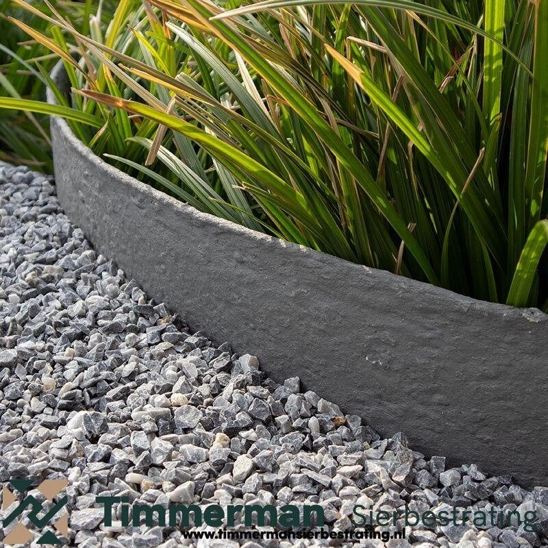 Kunststof borderrand | bloembak | zwart, corten en grijs, Tuin en Terras, Ophalen of Verzenden, Nieuw, Kunststof, Overige typen
