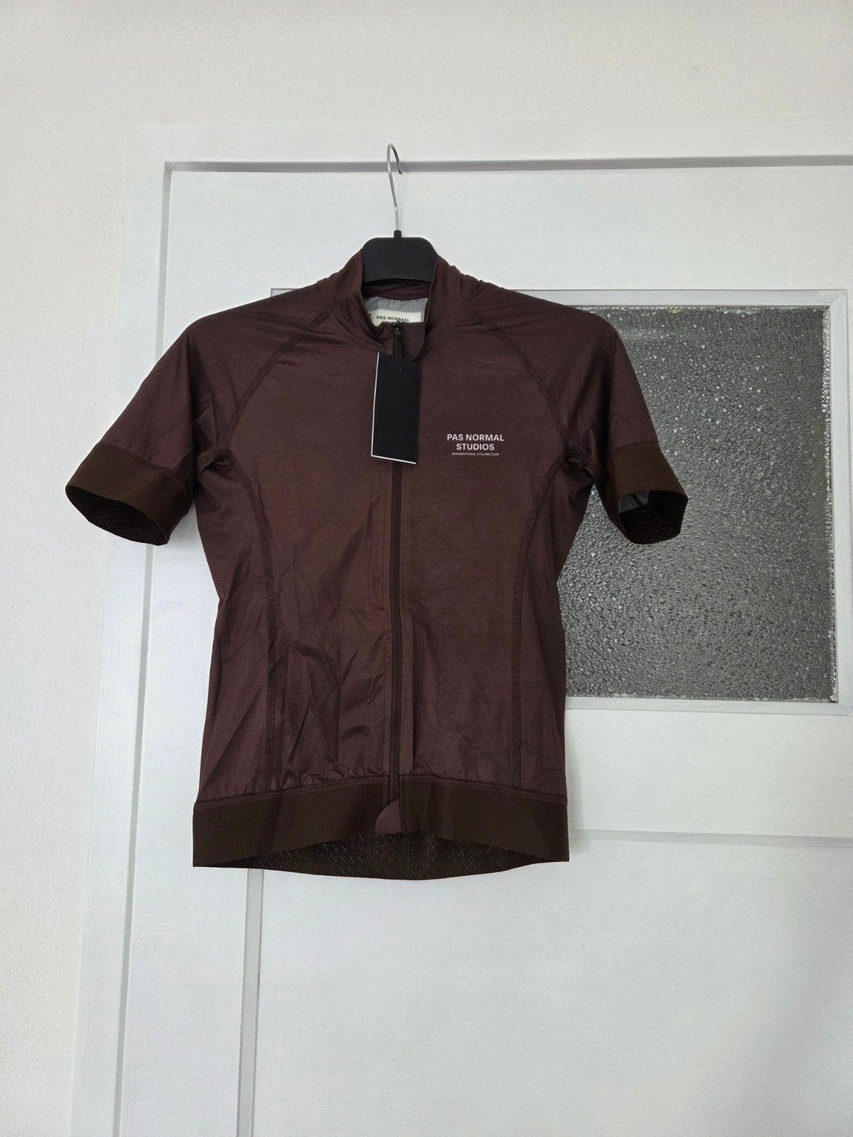Pas Normal Studios Women's Mechanism Fietsshirt S, Bruin, Nieuw, Ophalen of Verzenden, Hardlopen of Fietsen