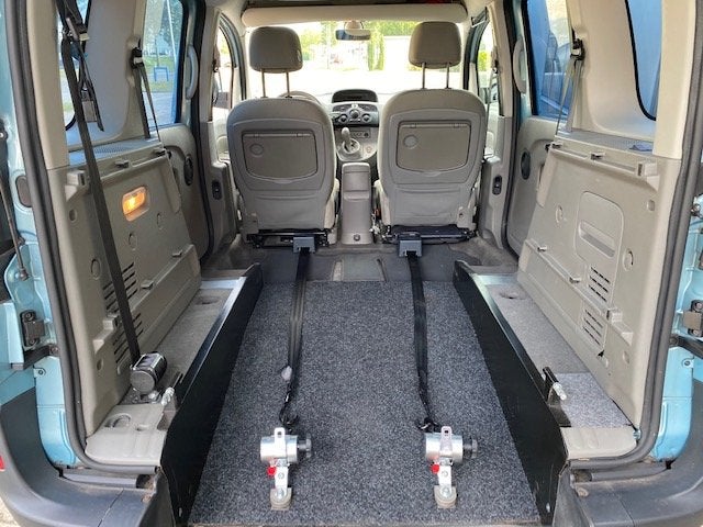 Renault Kangoo Family 3+1 Rolstoelauto 1.6-16V Expression (N, Stof, Gebruikt, Beige, Blauw