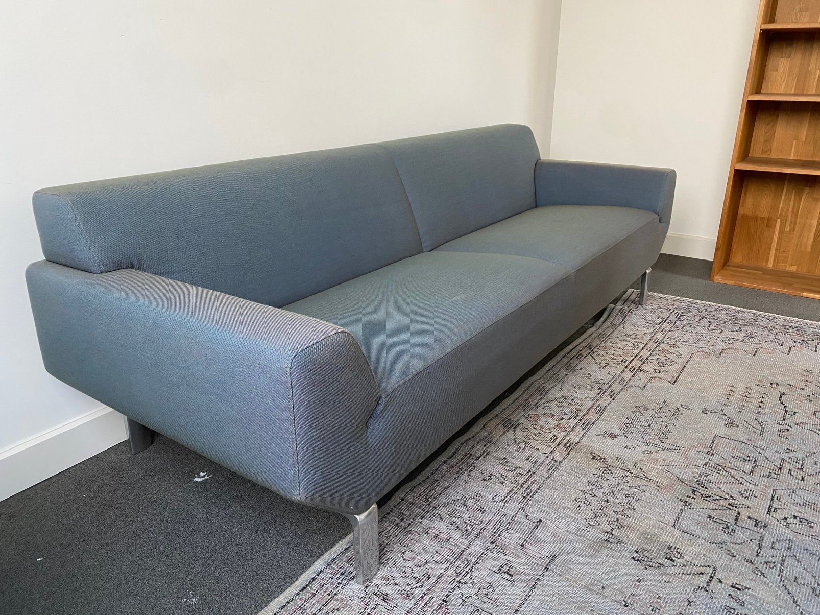 Pode Script bank 3,5 zits, Huis en Inrichting, Ophalen, 75 tot 100 cm, Zo goed als nieuw, Stof