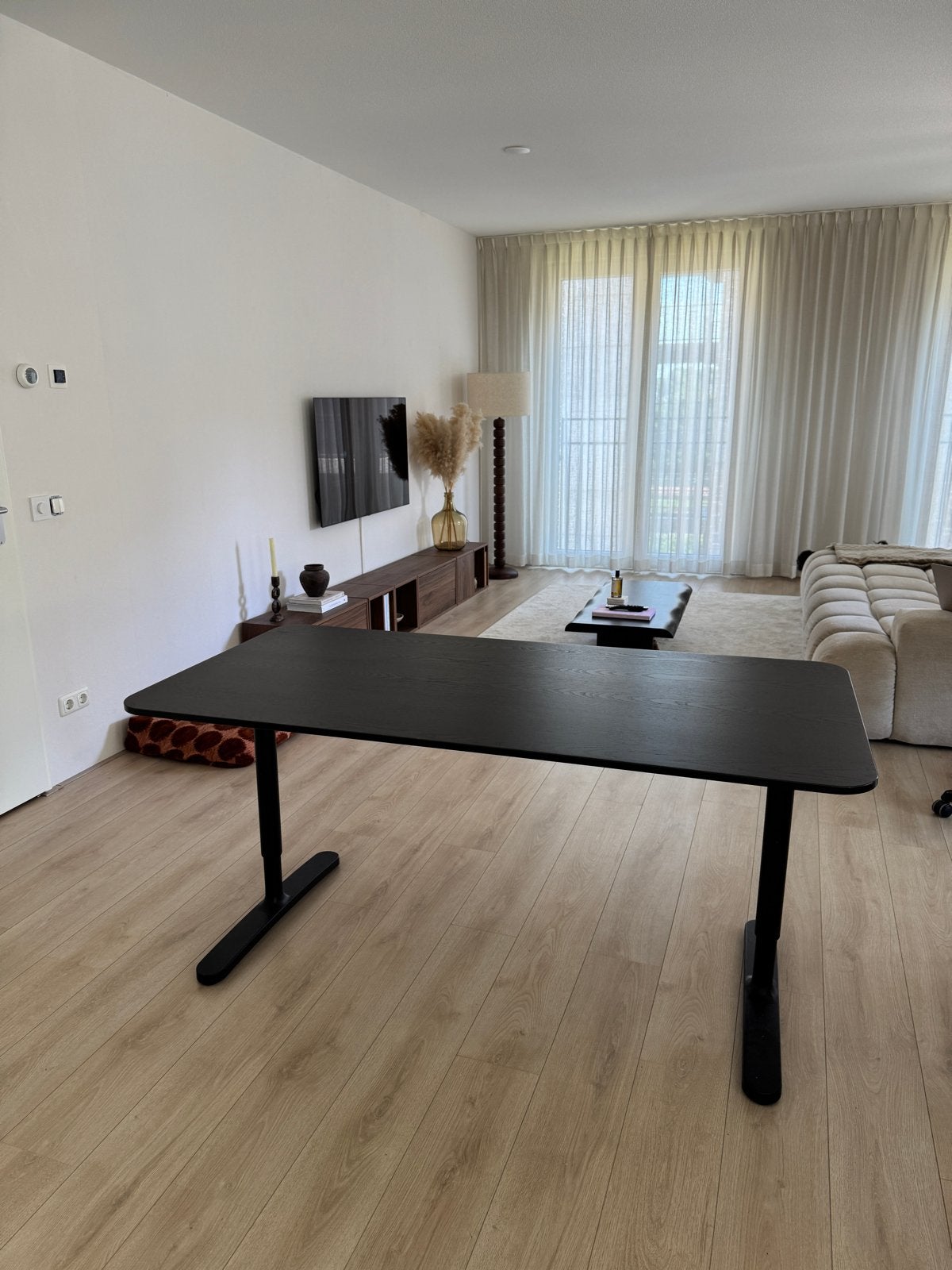 IKEA Bekant Bureau 160x80cm - Gebruikt, Huis en Inrichting, Bureaus, Ophalen, Gebruikt, IKEA