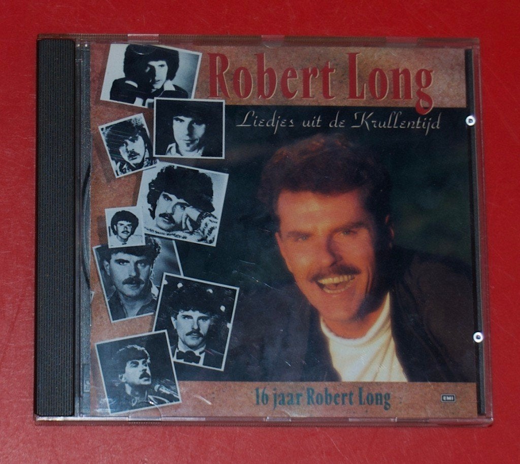cd Robert Long Liedjes uit de krullentijd 16 jaar uit 1989, Ophalen of Verzenden, Gebruikt, Album