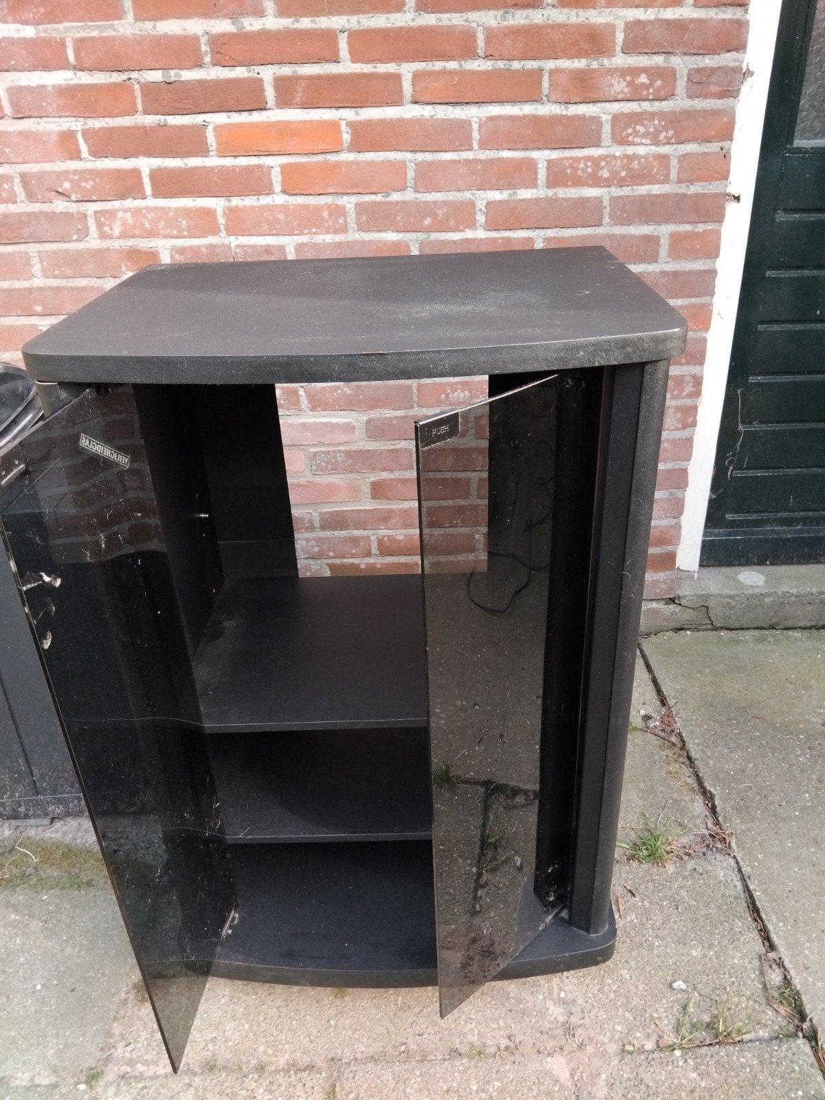 Stereomeubel, Huis en Inrichting, Ophalen, Gebruikt, Hout, Cd's