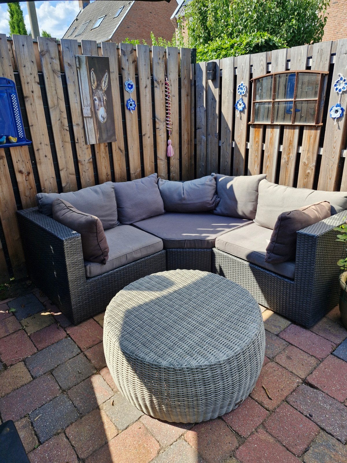 Te koop loungeset in goede staat, Ophalen, Gebruikt