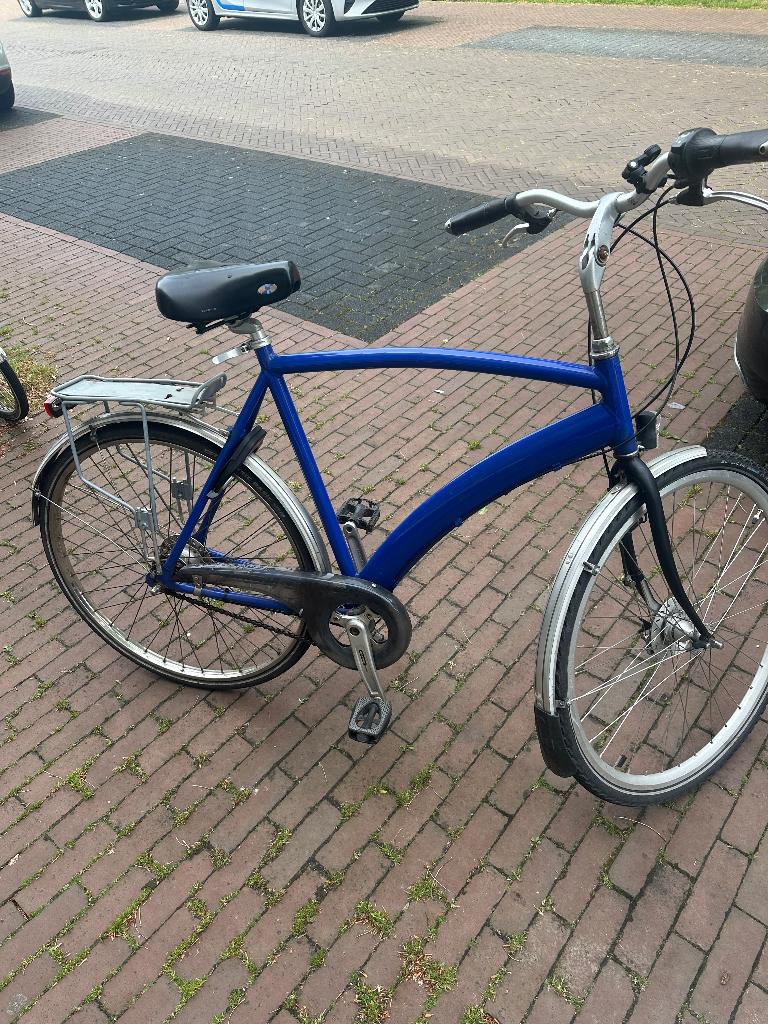 heren fiets gazelle.framehoogte 28 inch, Fietsen en Brommers, Fietsen | Heren | Herenfietsen, Ophalen, Gebruikt, Versnellingen