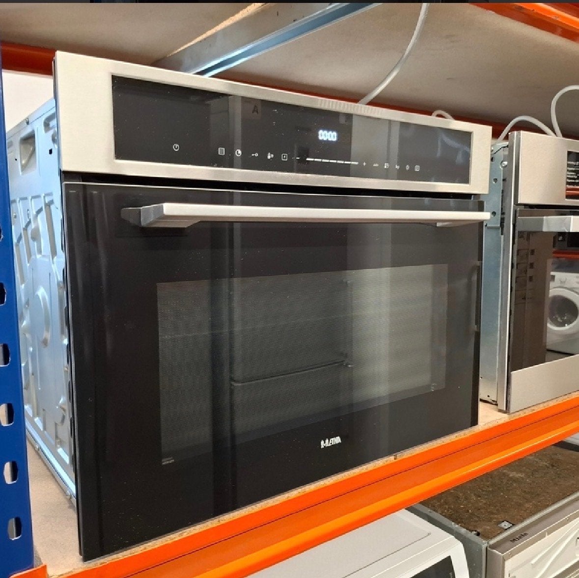 ETNA CM250RVS Combi-oven - Inbouw - RVS, Ophalen, 45 tot 50 cm, Hete lucht, Nieuw