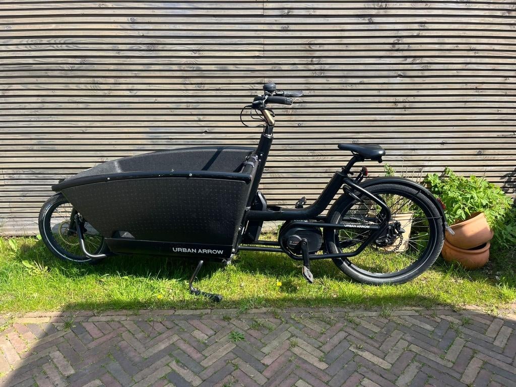 Urban Arrow Performance Essential, Fietsen en Brommers, Fietsen | Bakfietsen, Gebruikt, Huif, 2 kinderen, Schijfrem