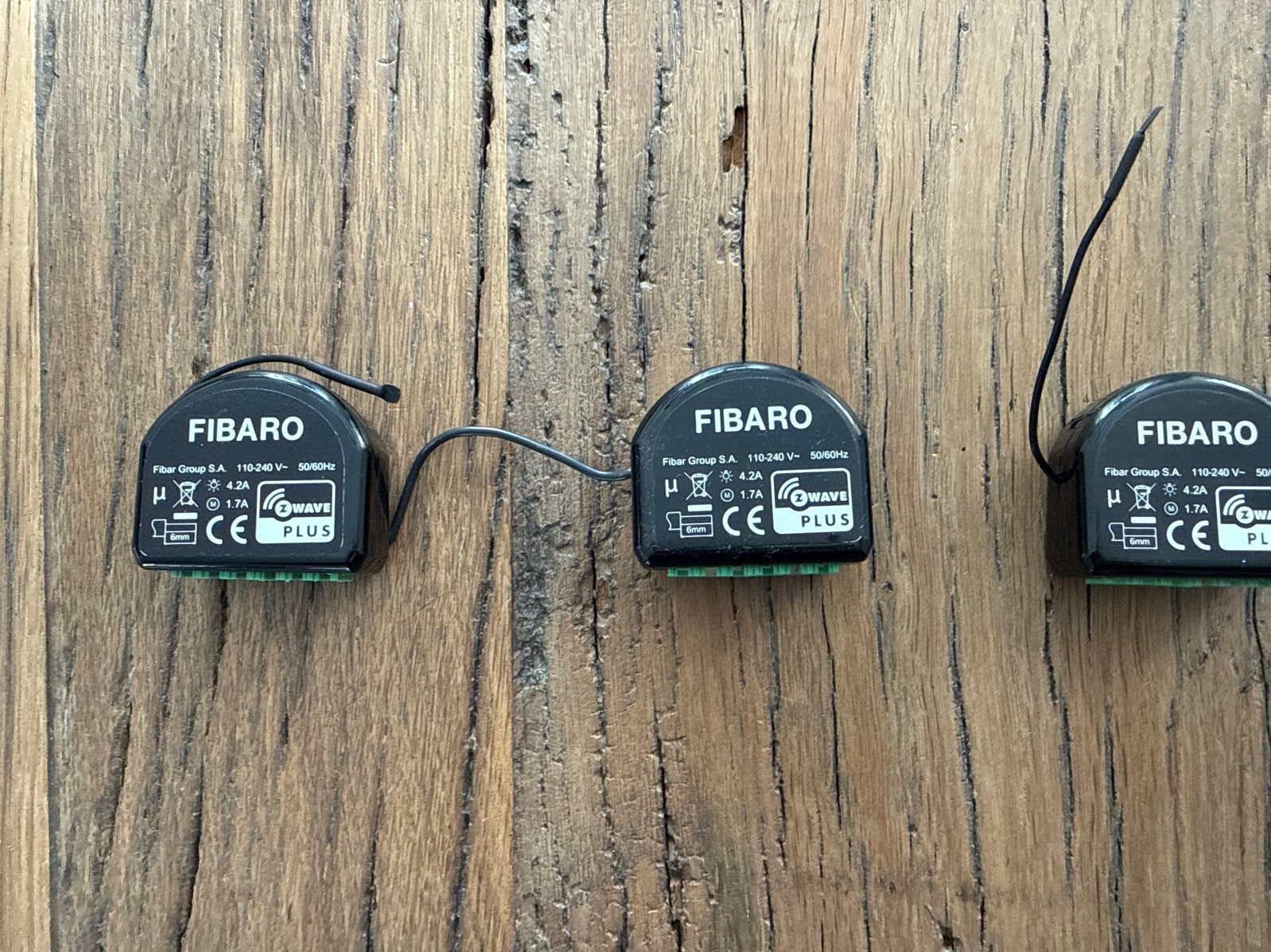 3x Fibaro FGR-223 Z-Wave S2 Rolluikschakelaar Rollershutter, Ophalen of Verzenden, Zo goed als nieuw, Overige merken, Schakelaar