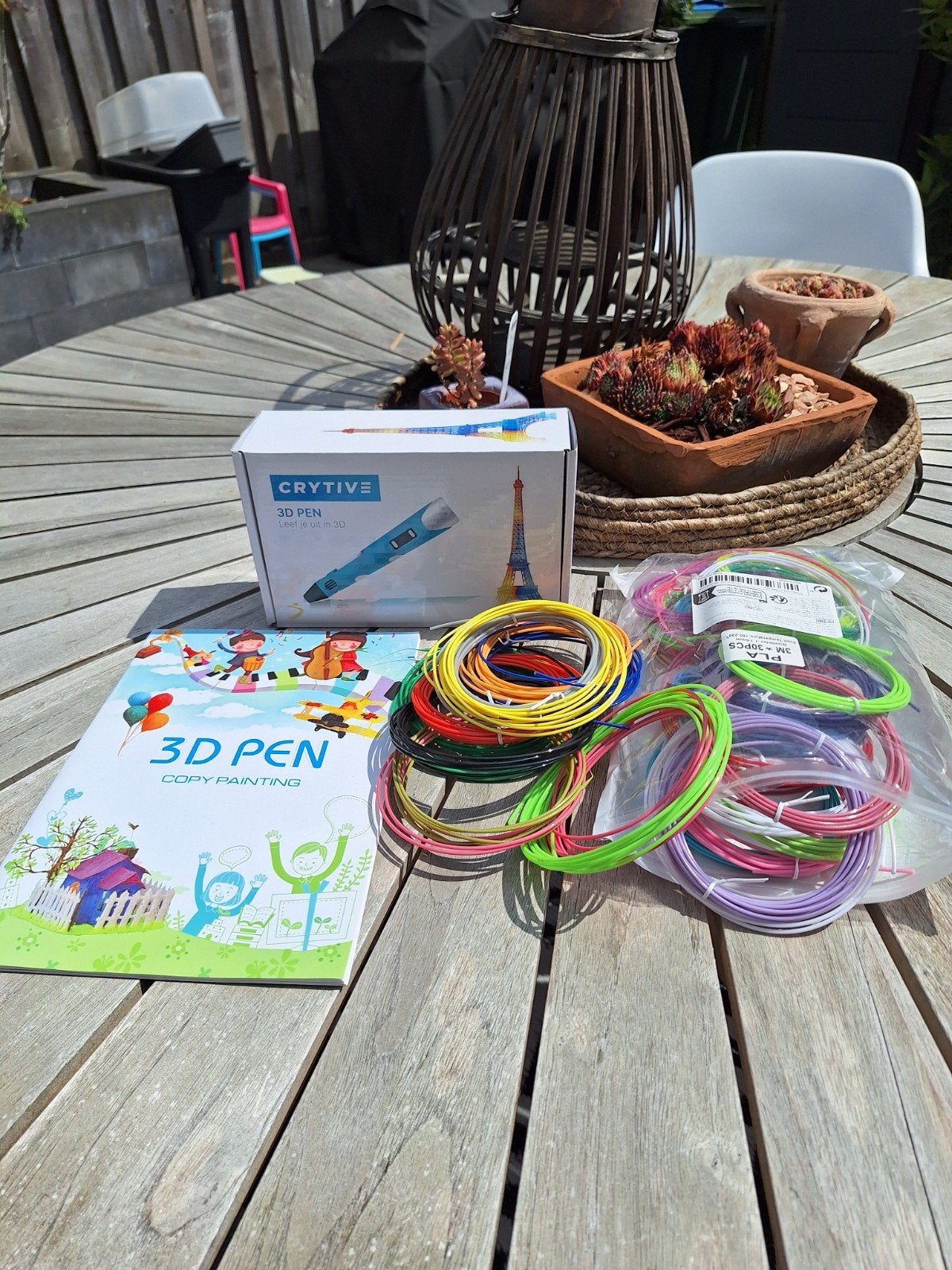 Crytive 3D pen met navullingen en sjablonen, Overige thema's, Educatief, Gereedschap of Toebehoren, Meerkleurig