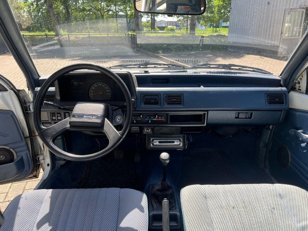 Topstaat! Toyota Starlet 1.0 DX 3-DRS 1985 Wit 5-BAK, foto 10