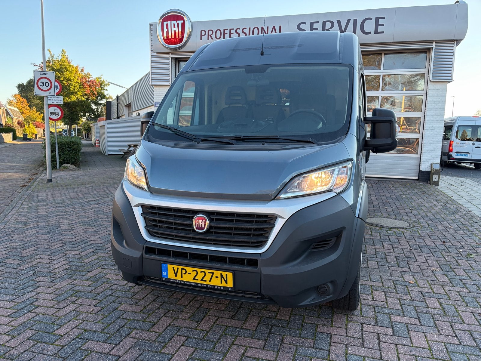 Fiat Ducato 35H. Maxi  3.0 MJ 180pk L3 H2, Auto's, Voorwielaandrijving, 4 cilinders, Origineel Nederlands, Bedrijf