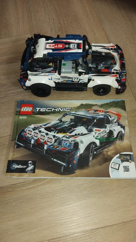 Bestuurbare lego auto, Ophalen of Verzenden, Zo goed als nieuw, Overige schalen, Auto onroad
