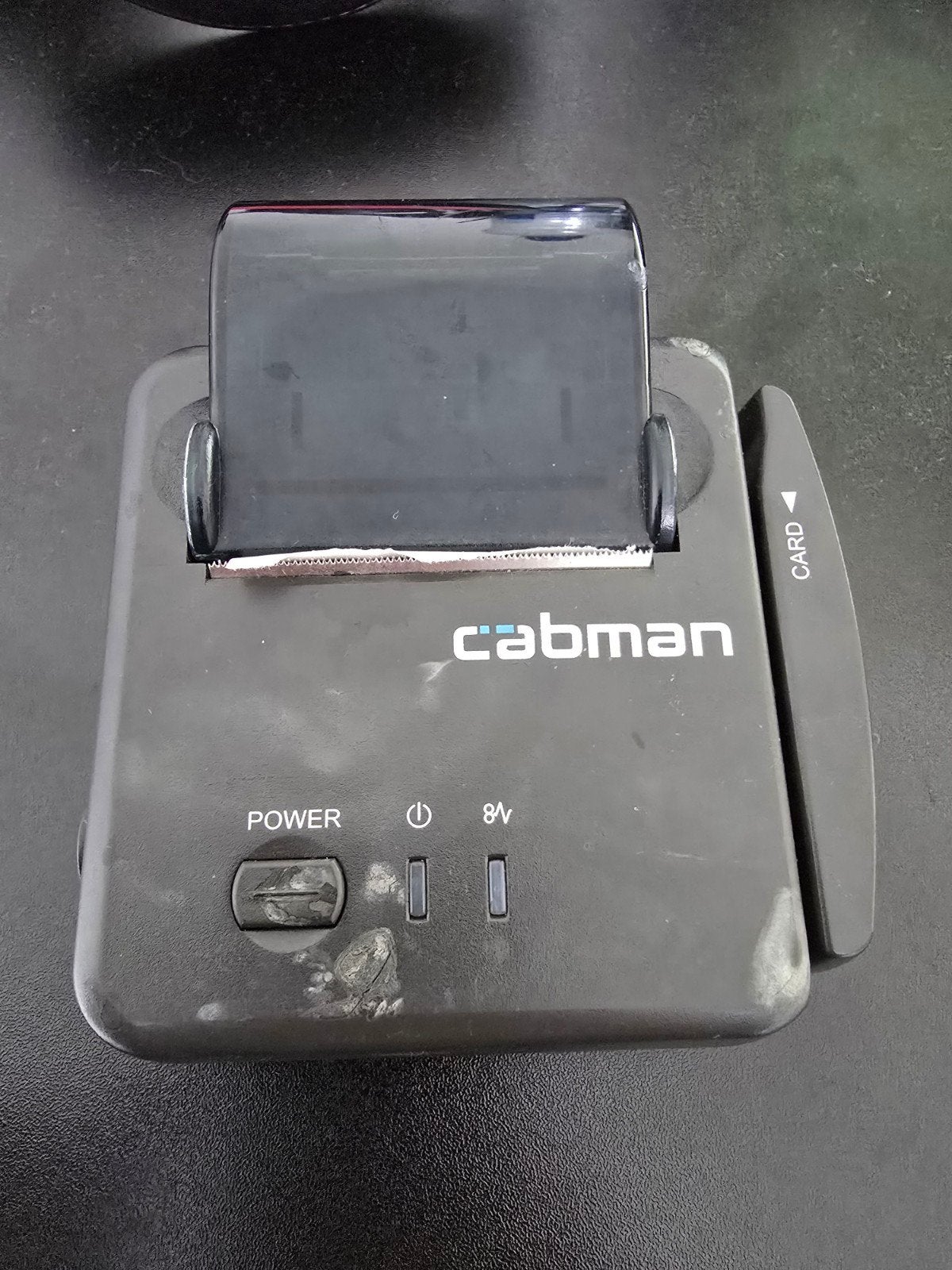 Cabman Printer - Draagbare Thermische Bonprinter, Zwart-en-wit printen, Gebruikt, Cabman, Printer