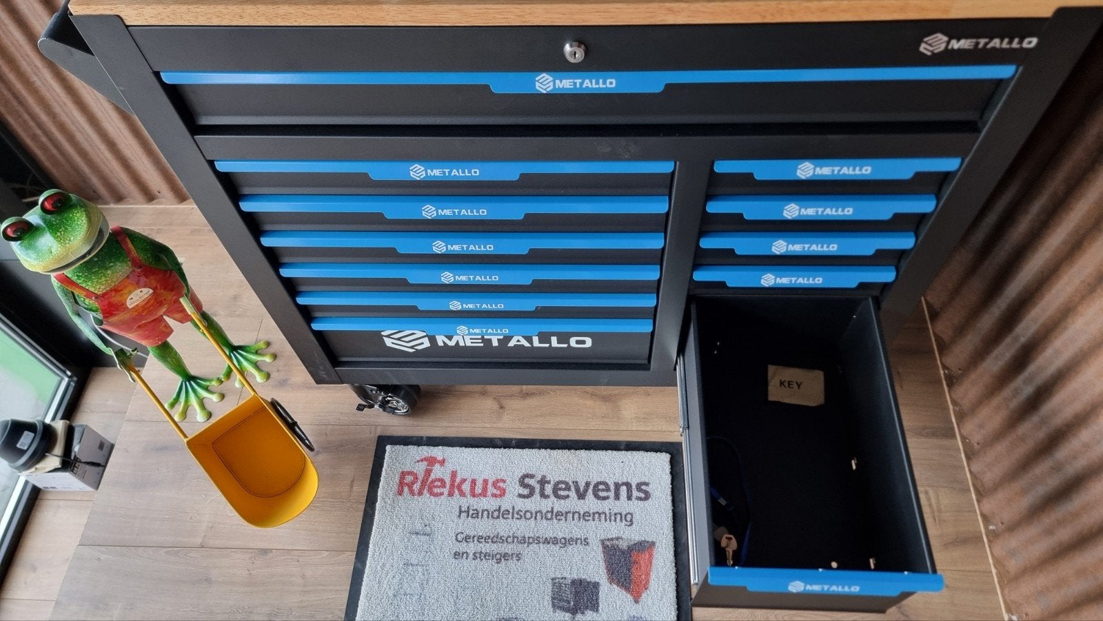 metallo gereedschapwagen 12 laden 10 laden gevuld, Ophalen of Verzenden, Nieuw