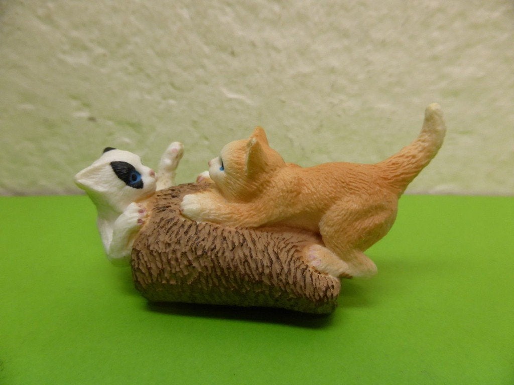 Schleich 13723 kittens, dierfiguur, Ophalen of Verzenden, Zo goed als nieuw, Hond of Kat, Beeldje of Figuurtje