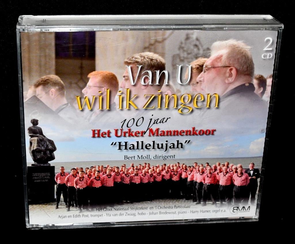 Het Urker Mannenkoor 'Hallelujah' - 100 Jaar - Van U Wil .., Ophalen of Verzenden, Zo goed als nieuw, Koren of Klassiek