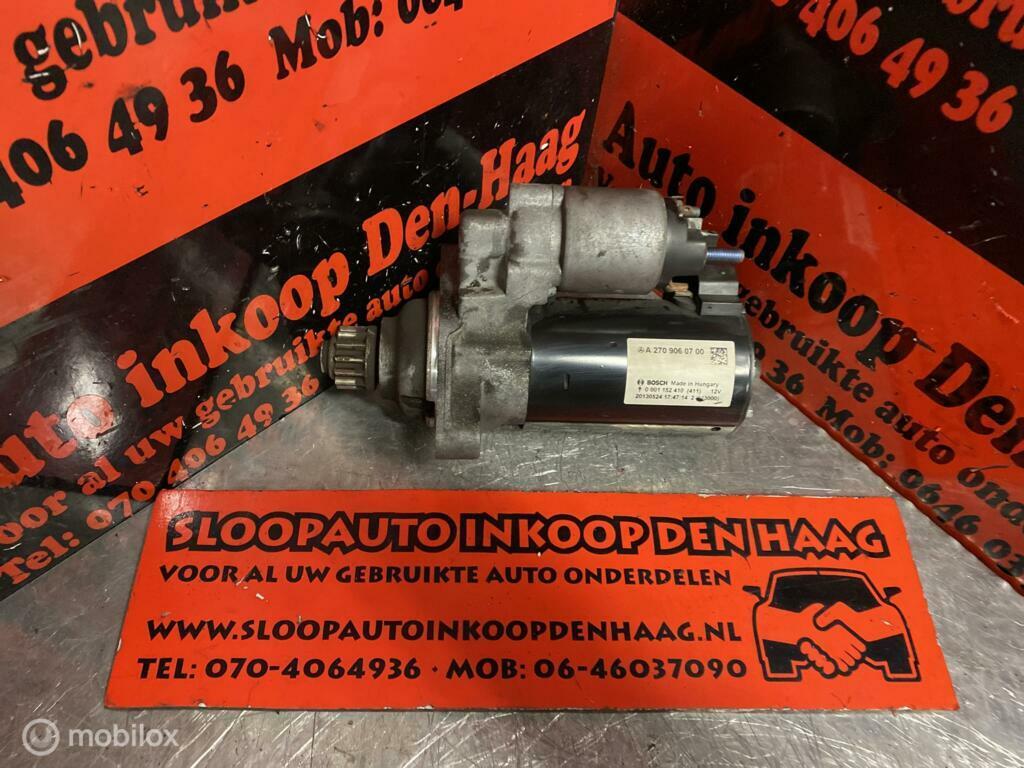 Mercedes A/B-klasse (12-18) 1.6 A-180 Startmotor A2709060700, Auto-onderdelen, Gebruikt, Mercedes-Benz, Ophalen of Verzenden